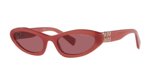 Miu Miu SMU09Y Retângulo Óculos de sol