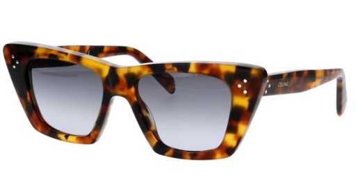 CELINE Okraji CL40187I Cat Eye slnečné Okuliare