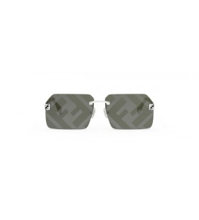 فندي السماء FE40043U Rectangle Sunglasses