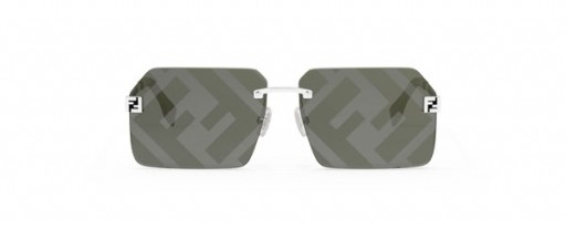 Fendi Nebe FE40043U Obdélník sluneční Brýle