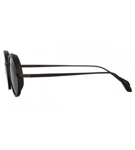 Linda Farrow Finn LFL1413 Oval Zonnebril